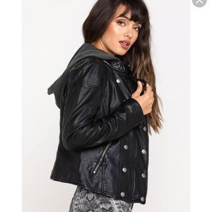 New Dawn Vegan Leather Jacket By Free 